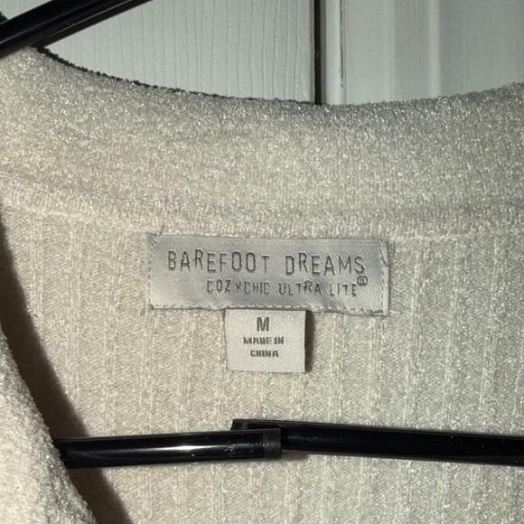Barefoot Dreams Cream Cozy Cardigan - Picture 3 of 7